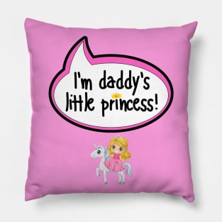 I'm Daddy's Little Princess - Baby Shower Gift Pillow
