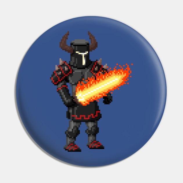 The Shadow Knight Pin by ermagix