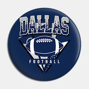 Dallas Football Retro Gameday Pin