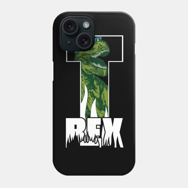 T-Rex funny Phone Case by Dolaa