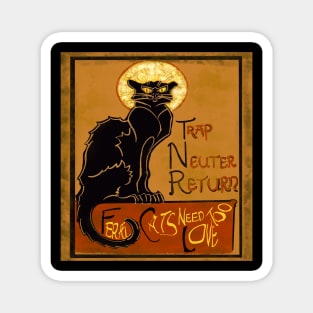 Chat Noir T N R Magnet