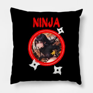 Ninja Target Love Cute Anime Girl Pillow