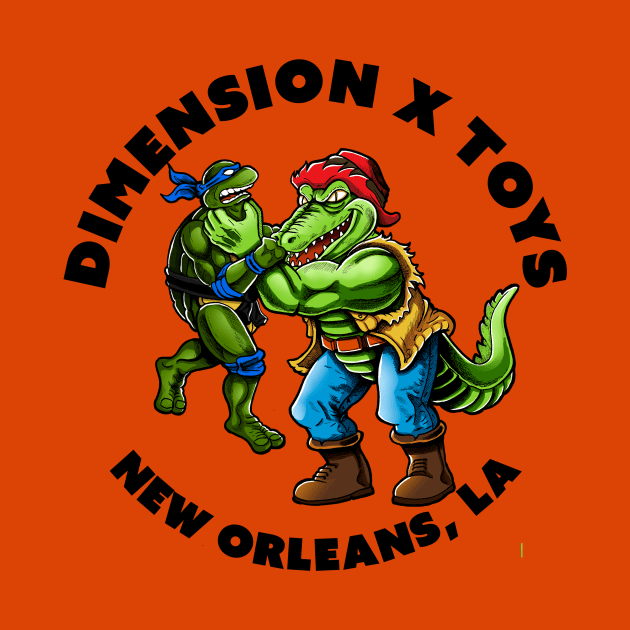 Dimension X Toys Gator Chokehold Shirt by dimensionxtoys