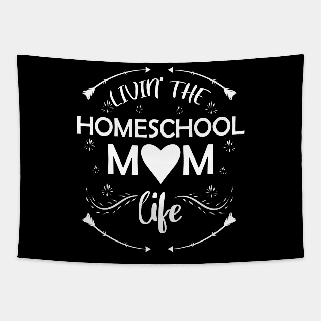 Homeschool Mom Life Teaching Teacher Tapestry by ChrisselDesigns