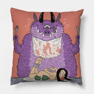 The Purple People Eater Pillow