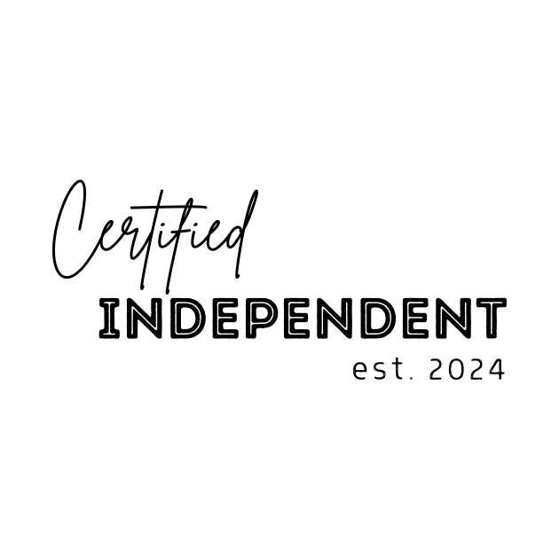 Certified Independent est 2024 by Innovative GFX