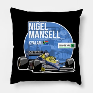 Nigel Mansell 1985 Kyalami Pillow