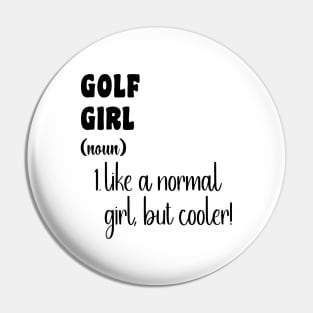 Golfing Pin