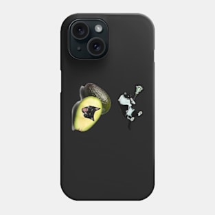 Lacrosse Cat and Avocato Combo Phone Case