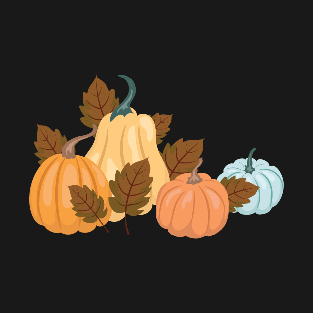 Fall Pumpkins by SWON Design