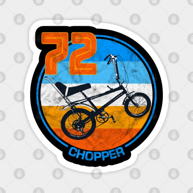 Raleigh Chopper Classic 1970s Kids Bike Magnet by RCDBerlin