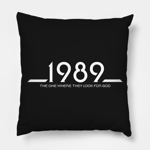 1989 Movie Pillow by GloopTrekker