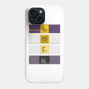 Pixel 8-bit Processors Phone Case