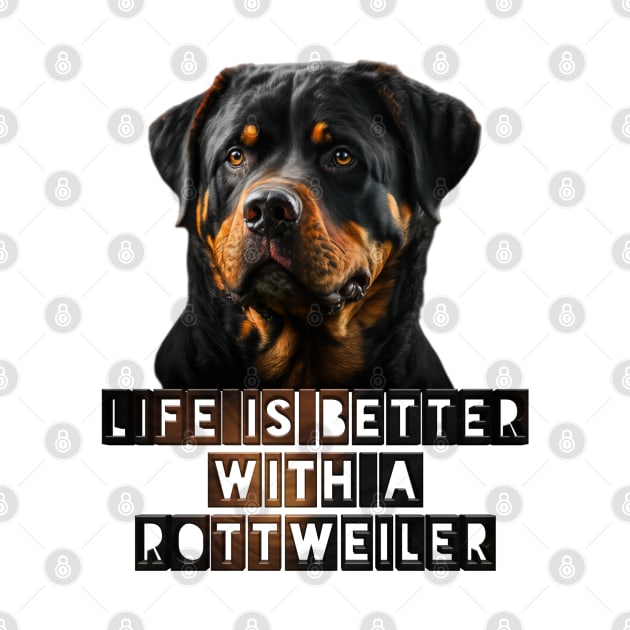 Rottweiler by Bernesemountaindogstuff