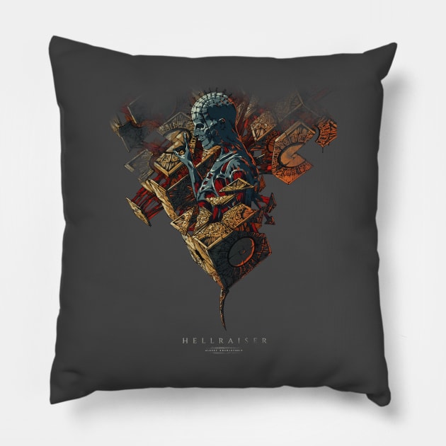 hellraiser Pillow by Kotolevskiy