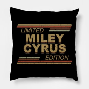 Limited Edition Miley Name Personalized Birthday Gifts Pillow