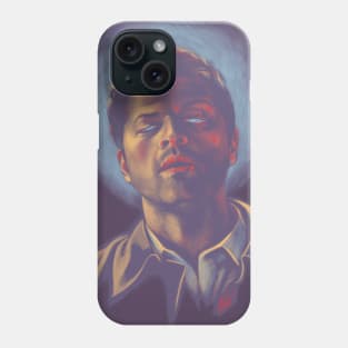 Castiel. Blue Halo Phone Case