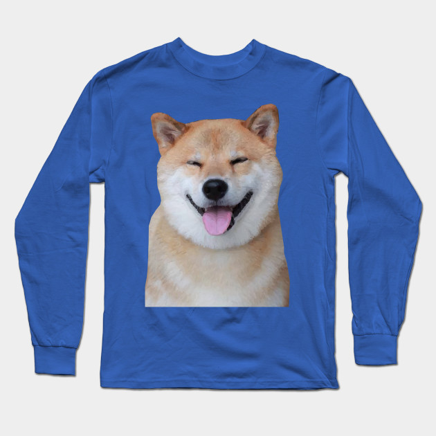 Shiba Inu Dog Smiling 2