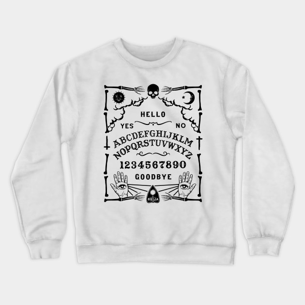 ouija board sweater