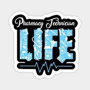 Pharmacists Gift Product Pharmacy Tech Life Medical Student Design Magnet