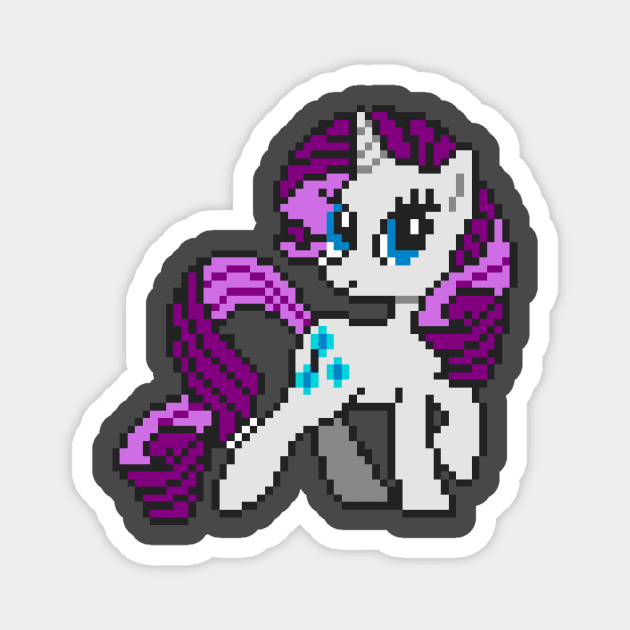 Retro Rarity Magnet by redpixelshake