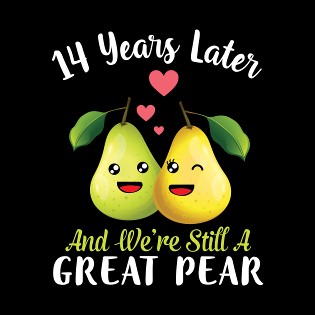 Husband And Wife 14 Years Later And We're Still A Great Pear by DainaMotteut