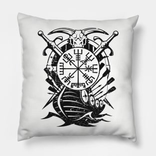 Vegvisir - Viking  Navigation Compass Pillow