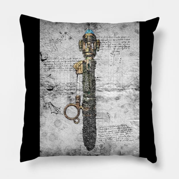 Screwdriver 14 Pillow by ZuleYang22