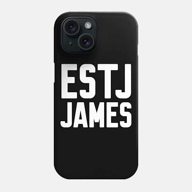 Personalized ESTJ Personality type Phone Case by WorkMemes