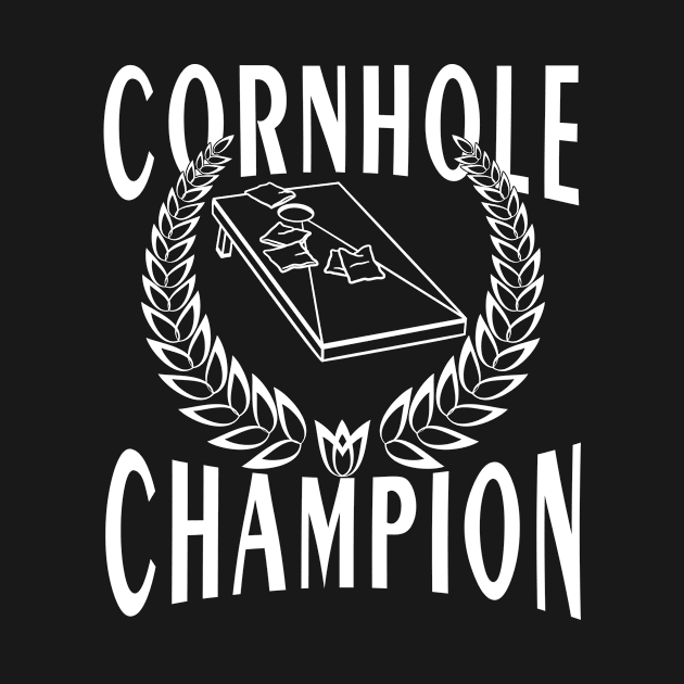 Cornhole Champion 2020 for a Cornhole Team by Cedinho