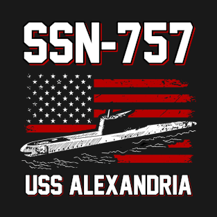 SSN-757 USS Alexandria T-Shirt T-Shirt