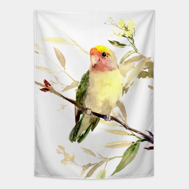 Lovebird Tapestry by surenart