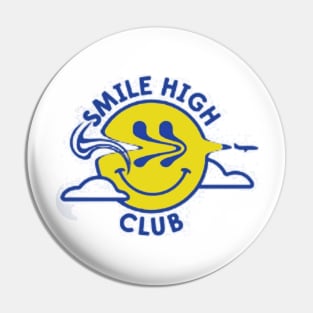 Smile High Club Pin