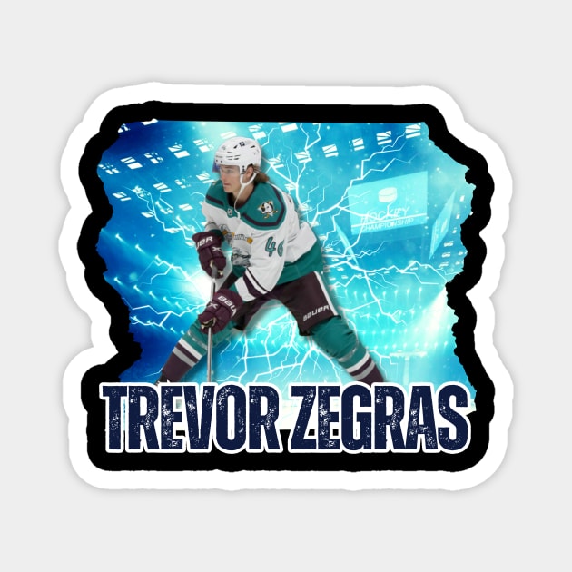 Trevor Zegras Magnet by Moreno Art