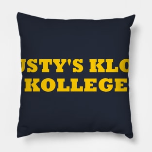 Krusty's Klown Kollege Pillow