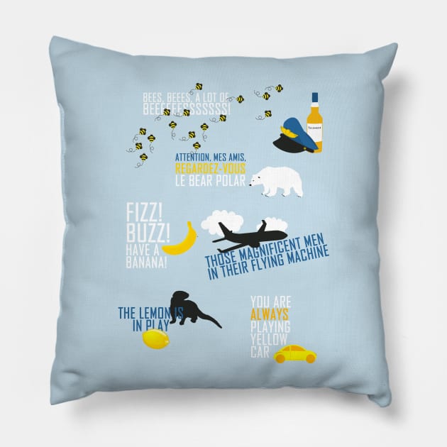 Cabin Pressure Pillow by SallySparrow