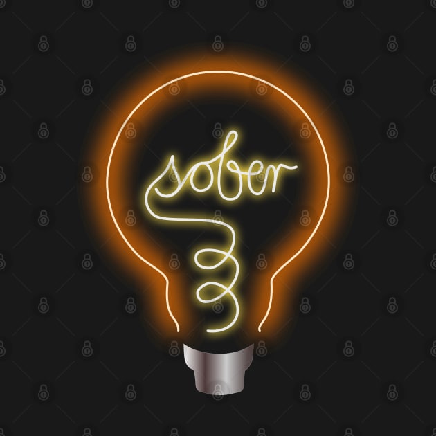 Sober Lightbulb Moment by FrootcakeDesigns