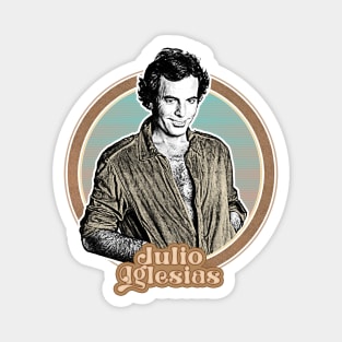 Julio Iglesias // Retro Style Fan Design Magnet