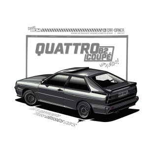 EDM - Quattro B2 Coupe - CarCorner T-Shirt