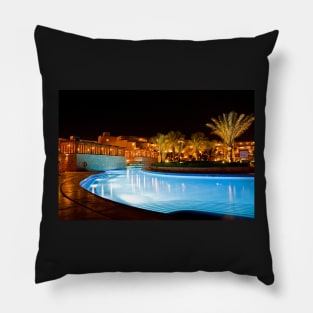 Egypt. Hurghada. Fort Arabesque Resort Hotel at night. Pillow