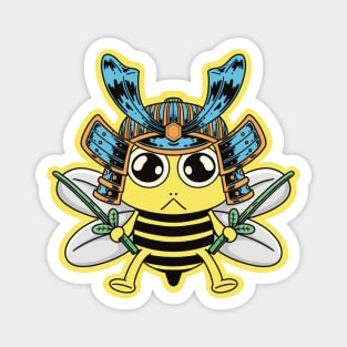 Samurai Bee Magnet