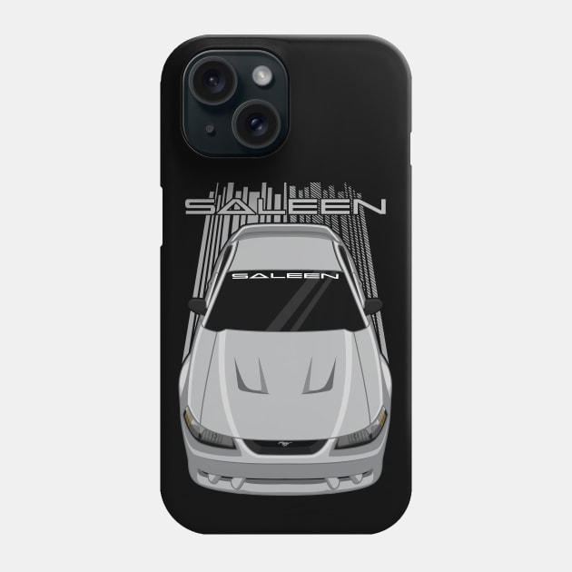 Ford Mustang Saleen SN95 - 1999-2004 - Silver Phone Case by V8social