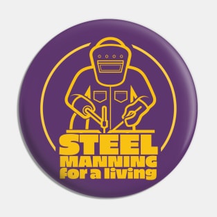 Steelmanning for a Living - Lex Fridman Gifts & Merch Fan Design Pin