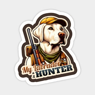 Hunter Labrador Retriever Magnet