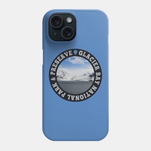 Glacier Bay National Park & National Preserve circle Phone Case