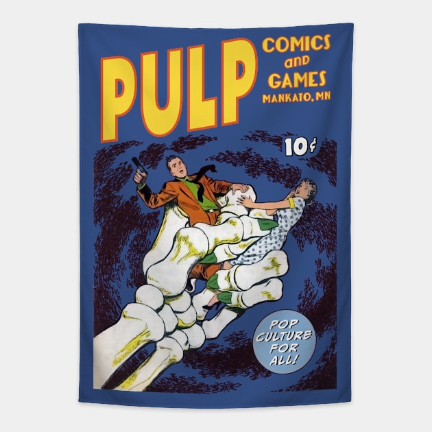 Pulp Skeleton Hand Tapestry by PULP Comics and Games