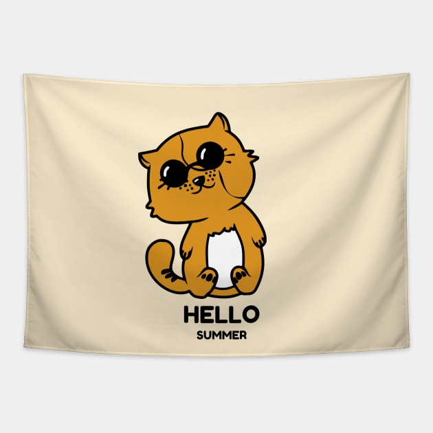 Hello summer Tapestry by TheAwesomeShop