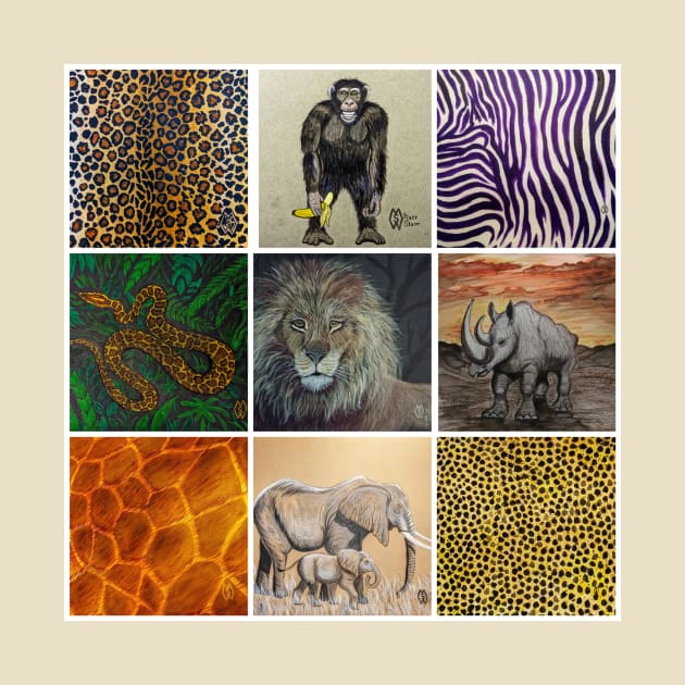 African Animals Art by Matt Starr Fine Art