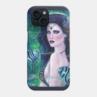 Liara exotic mermaid by Renee L. Lavoie Phone Case