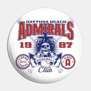 Daytona Beach Admirals Pin